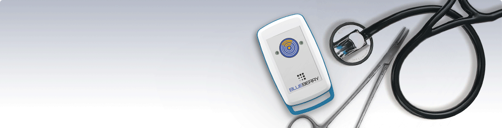 BlueBerry UHF Tracking of medical assets